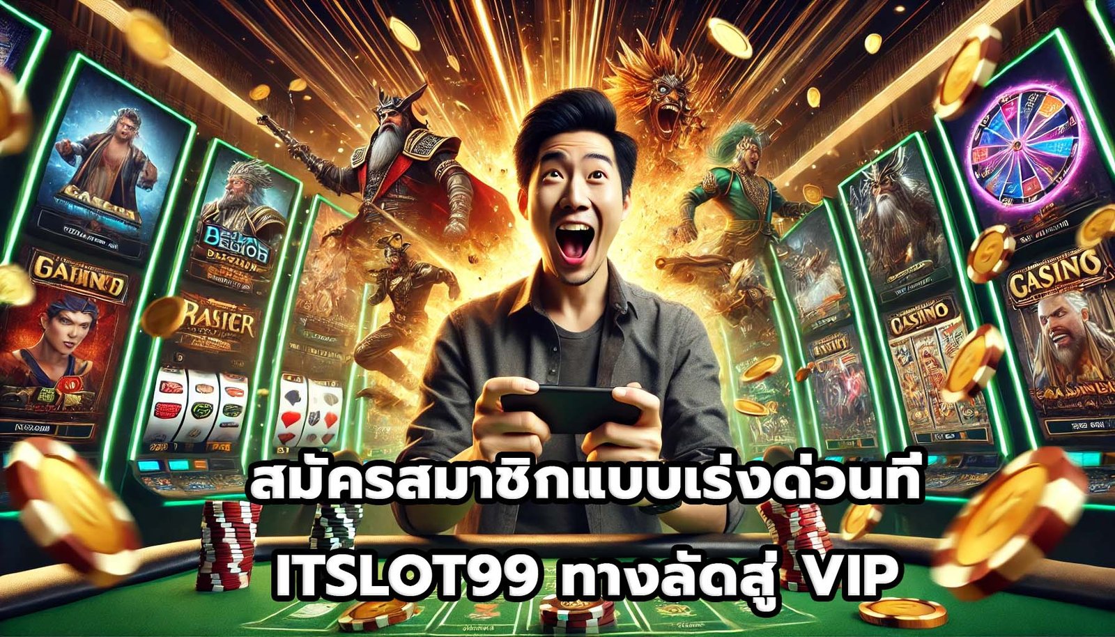 สมัครสมาชิกแบบเร่งด่วนที่ ITSLOT99 ทางลัดสู่ VIP-9