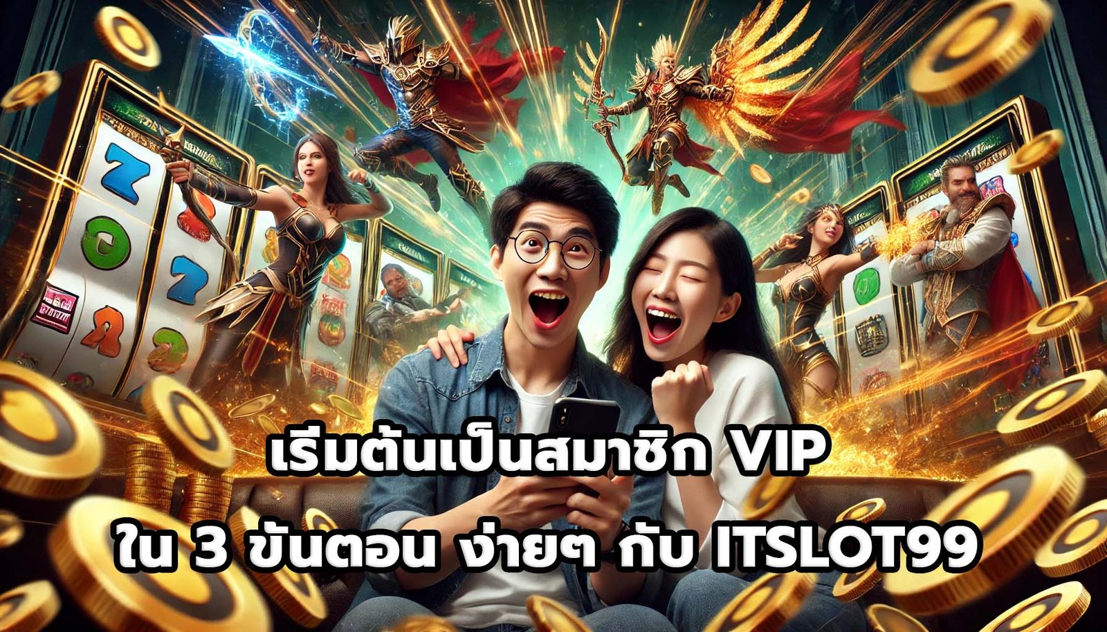 เริ่มต้นเป็นสมาชิก VIP ใน 3 ขั้นตอน ง่ายๆ กับ ITSLOT99-8